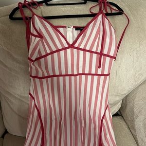 Forever 21 striped flowy summer dress